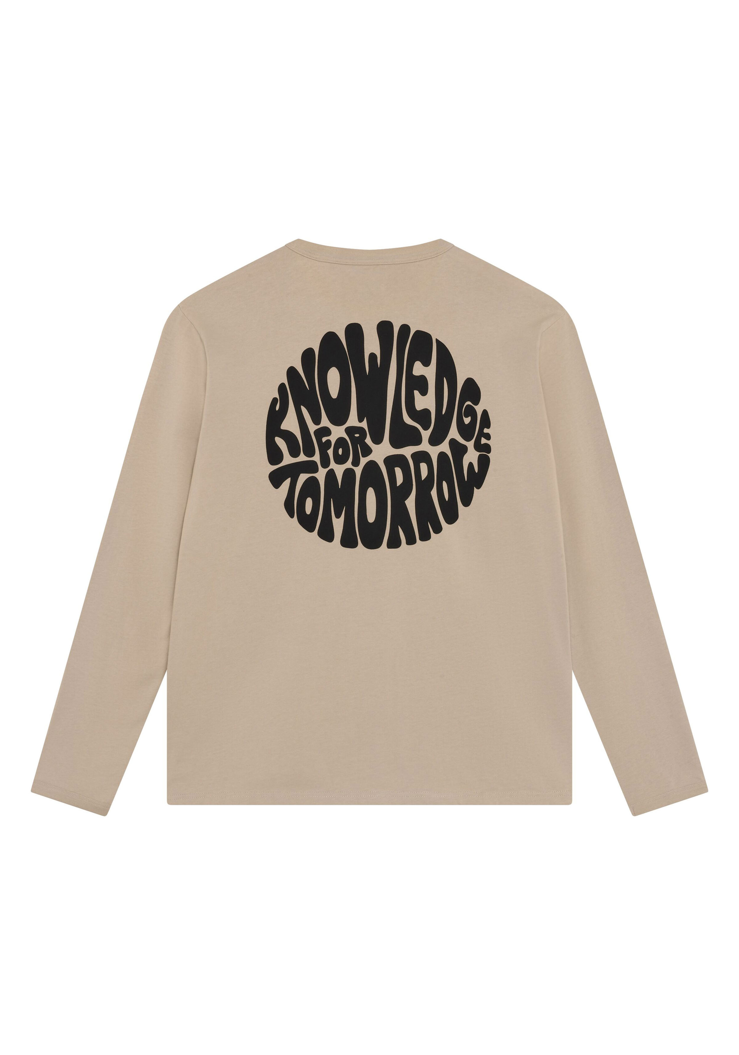 Knowledge Cotton Apparel Longsleeve SOS Light Feather Gray