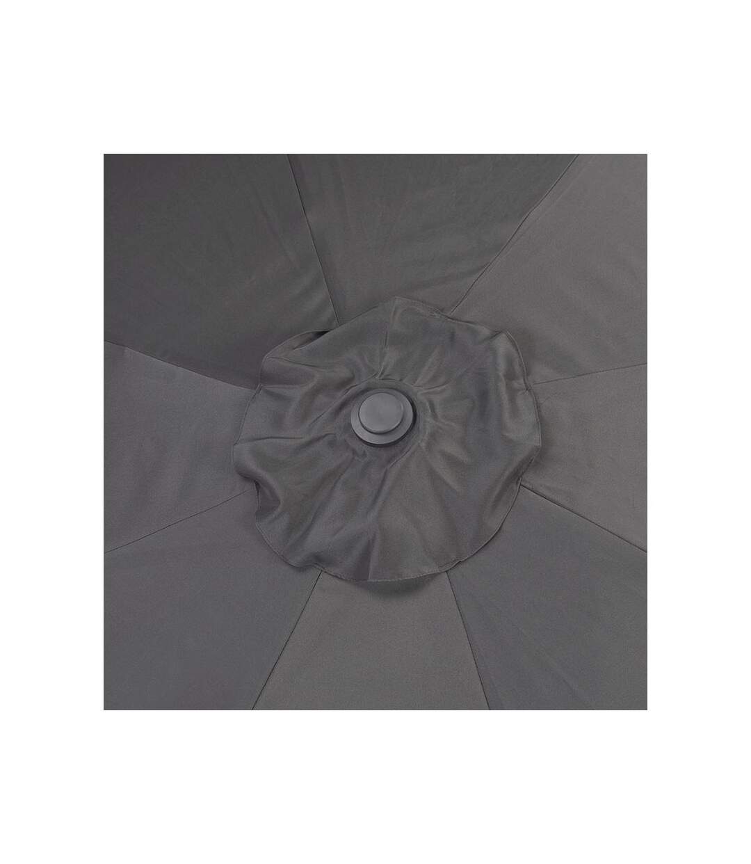 Paris Prix - Parasol Design split 300cm Gris Foncé