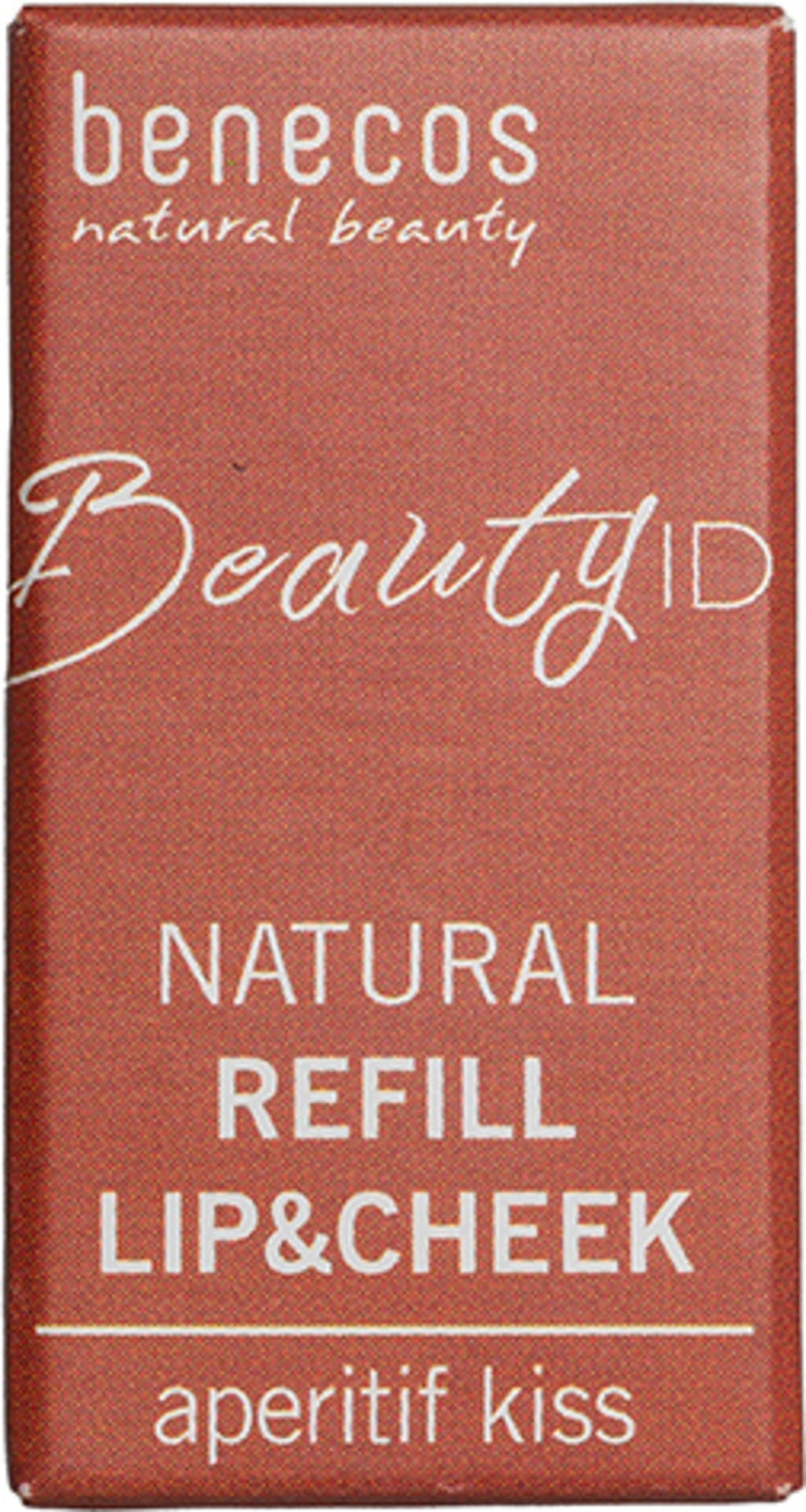 benecos  BeautyID Natural Refill Lip & Cheek Balm, aperitif kiss (3 g)