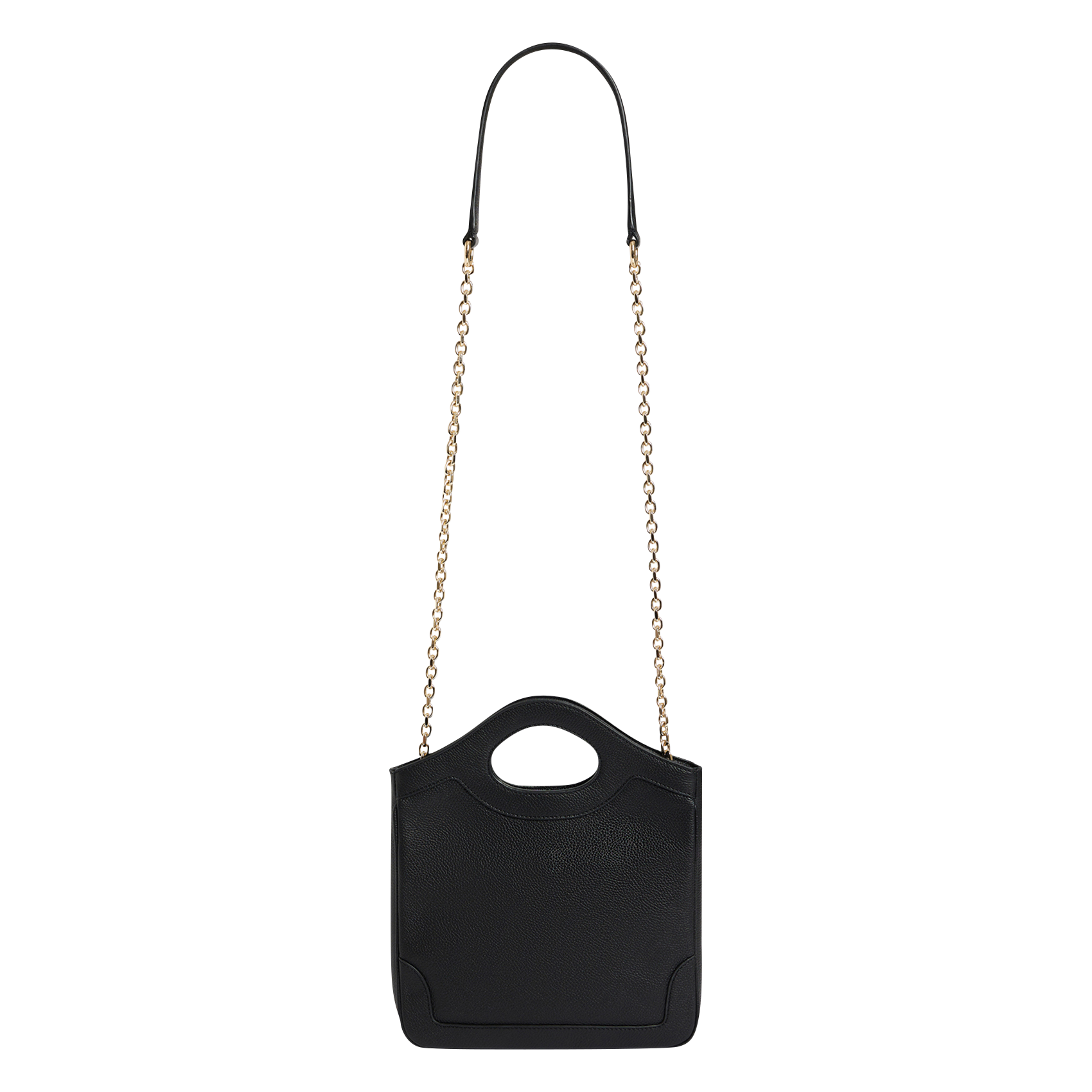 MINI GABRIEL - Sac bandoulière en cuir | Noir