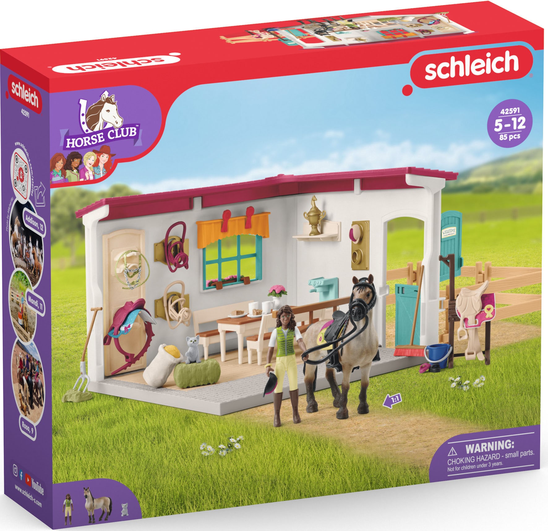 Schleich® Spielwelt »HORSE CLUB, Sattelkammer (42591)« Made in Germany