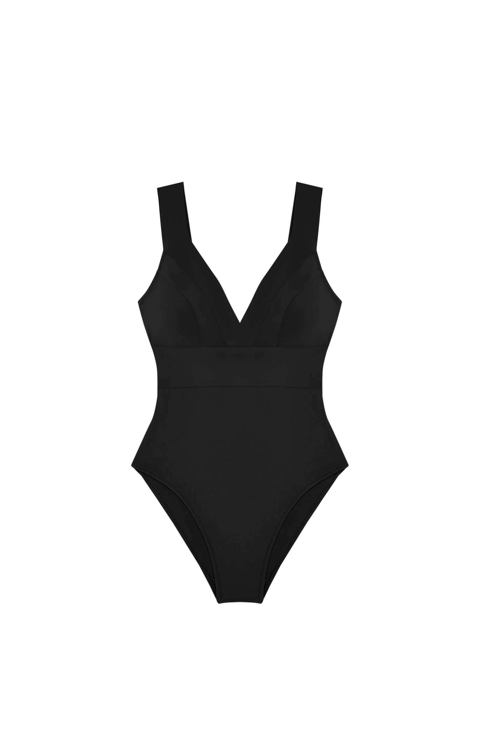 pipper Maillot de bain une pièce nageur noir Noir