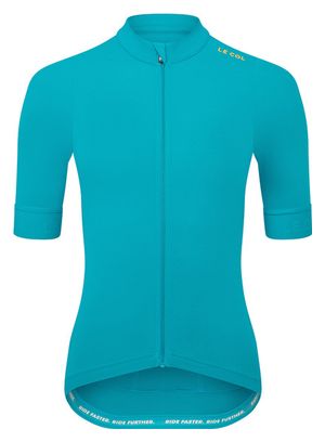 Maillot Manches Courtes Femme Le Col Pro II Bleu