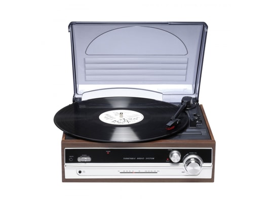 DENVER - Platine tourne disque Lecteur de disques vinyles vpr-190 avec radio fm. Haut-parle...