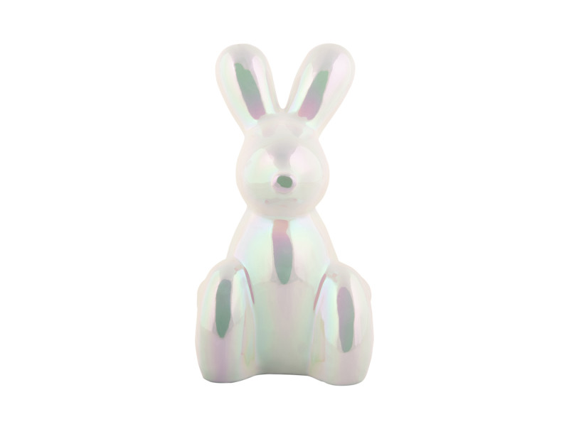 Statue Balloon Bunny Large PT4229BK Black plated