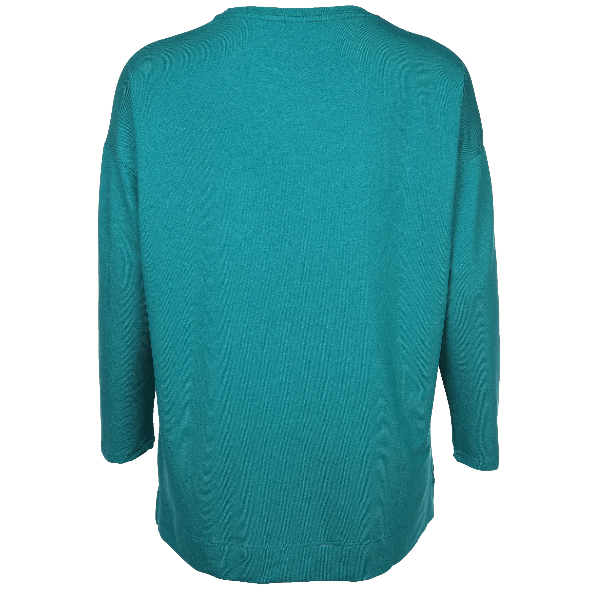 Große Größen Sweatshirt mit Silberdruck