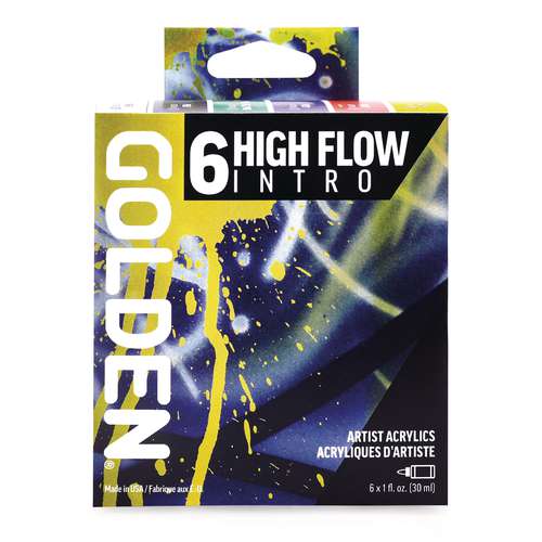 GOLDEN High Flow Acrylfarbe Intro-Set