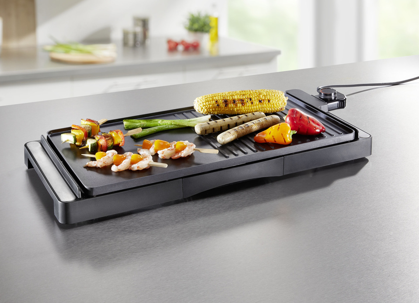 Elektrischer In- und Outdoor Tischgrill