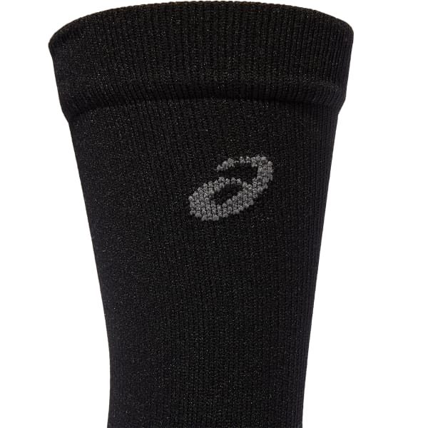 Chaussette compression ASICS FUJITRAIL RUN CREW SOCK PERF BLACK / GREY