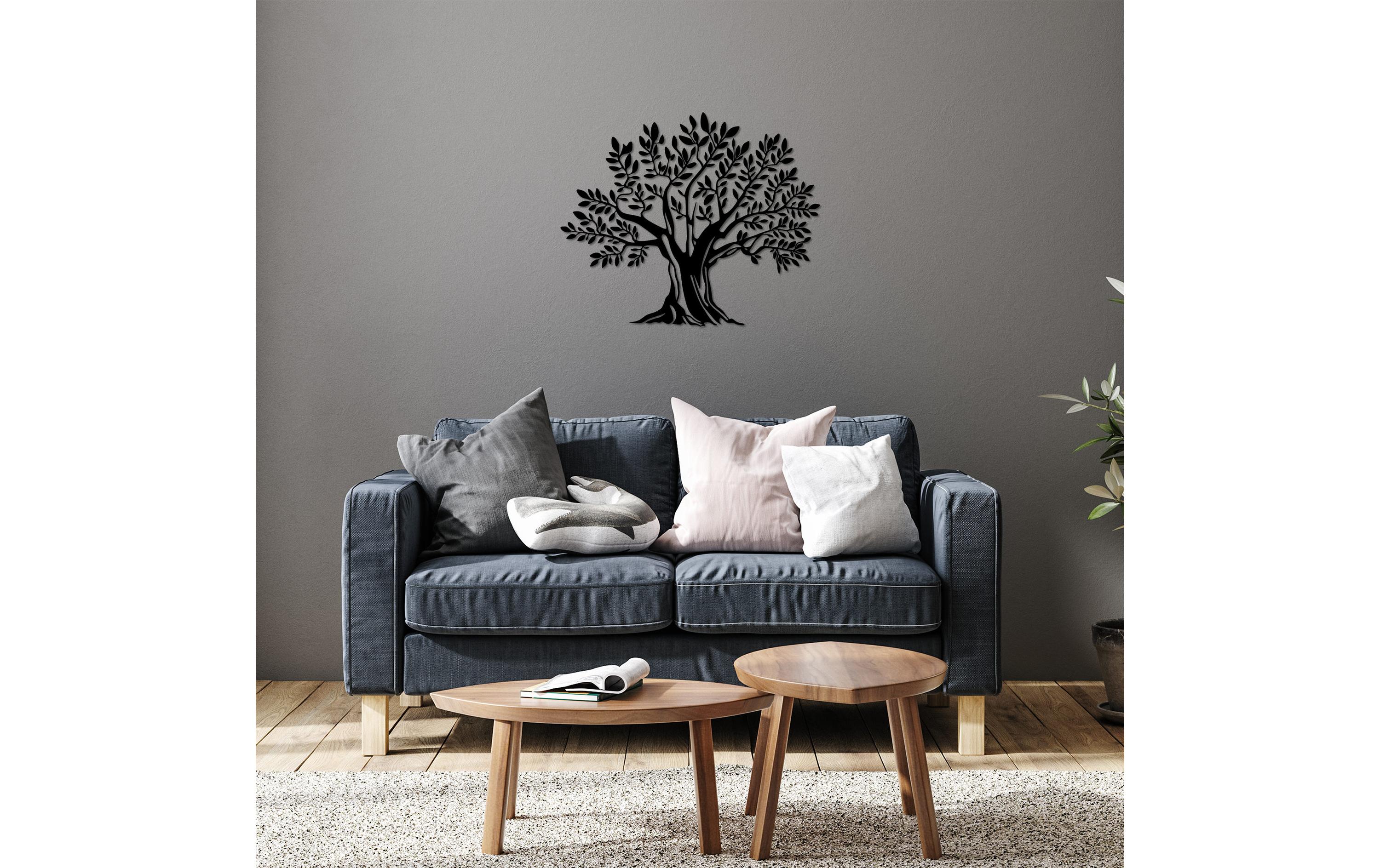 Wanddekoration Monumental Tree 70 x 58 cmMetall-Wand-Accessoire