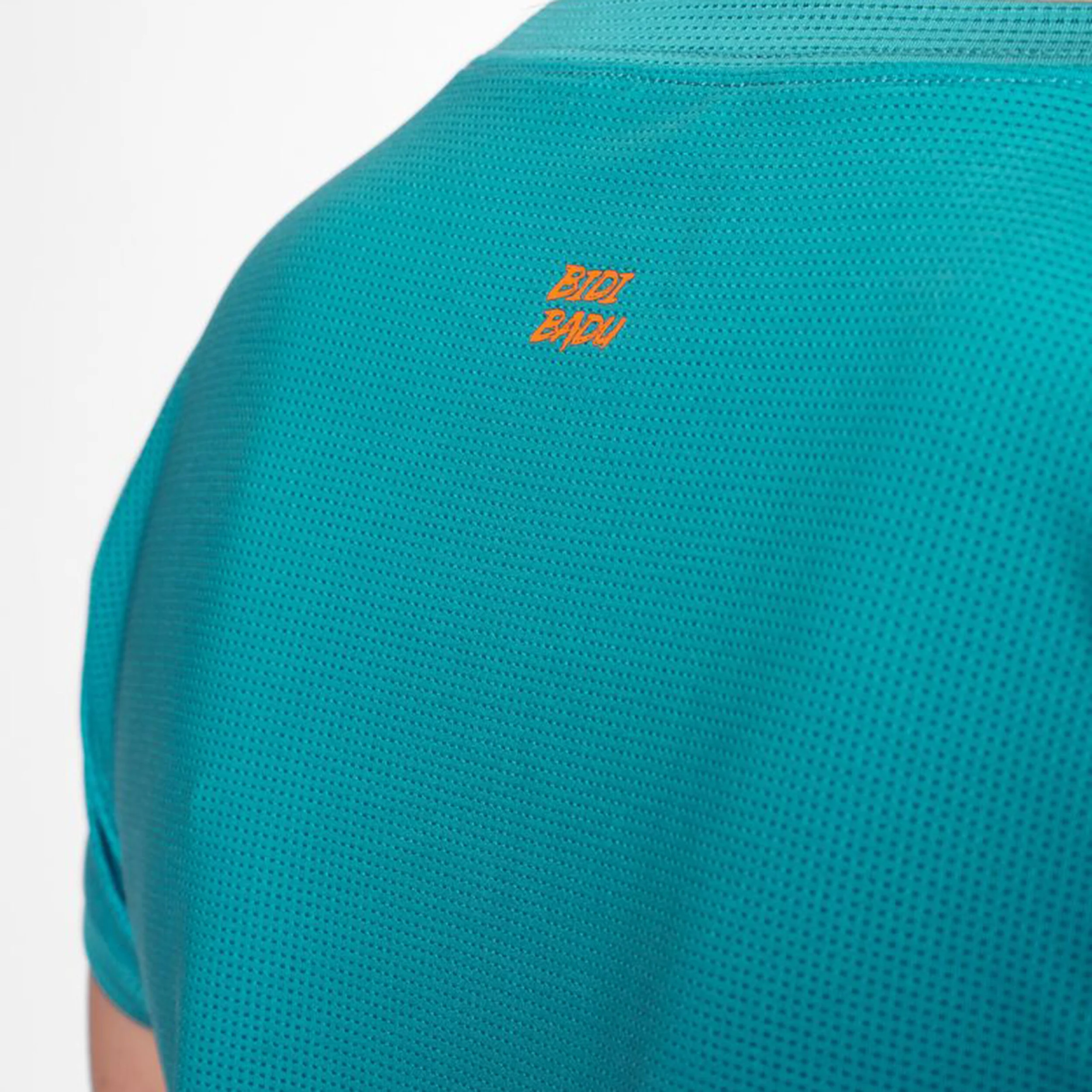 BIDI BADU Melbourne 2025 T-shirt Femmes - Bleu Petrol, Orange