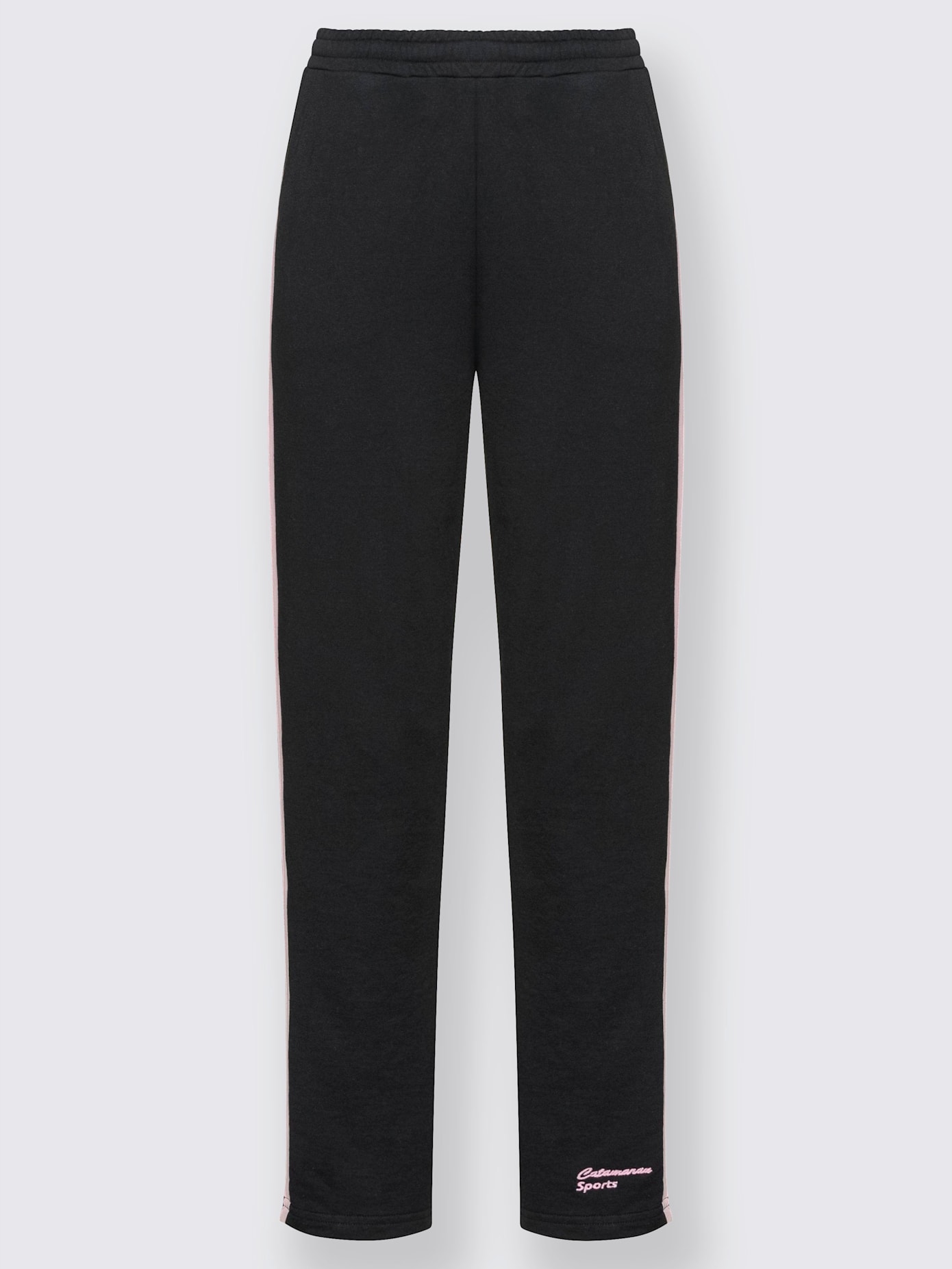 Pantalon de loisirs passepoils contrastés affinants