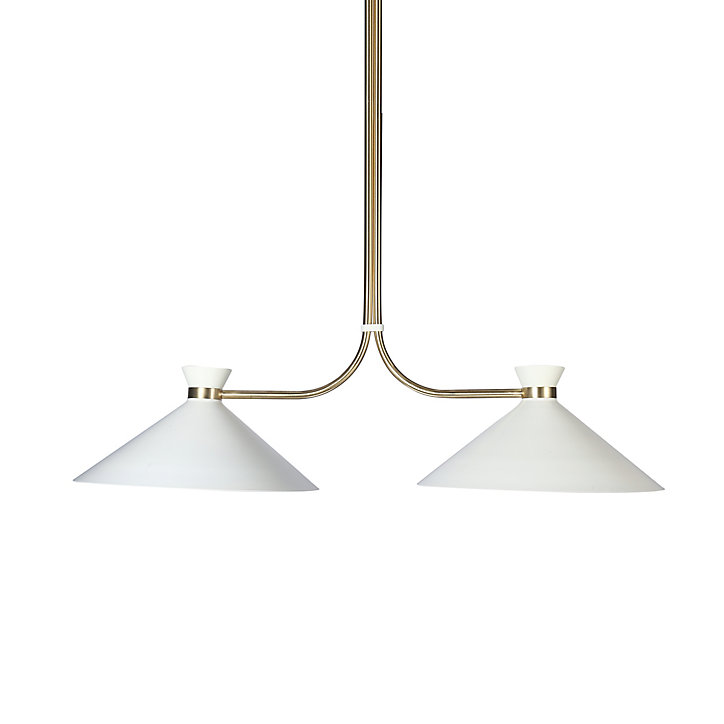 Suspension Apennin 35cm E27 IP20 blanc