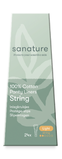 Sanature 100% Katoenen Inlegkruisjes String Light 24ST