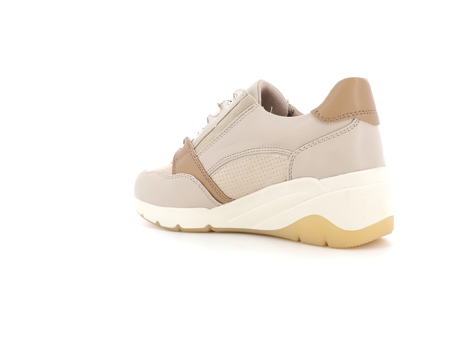 Jana  shoes-23762 Matières combinées Multi Beige