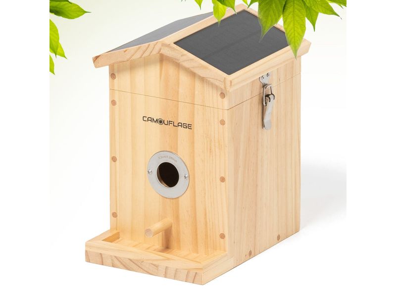 Camouflage Vogelhaus EZ Nesteye Vogelhaus mit KI-Kamera