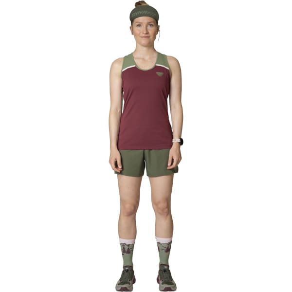 Débardeur trail DYNAFIT ALPINE PRO W TANK BURGUNDY
