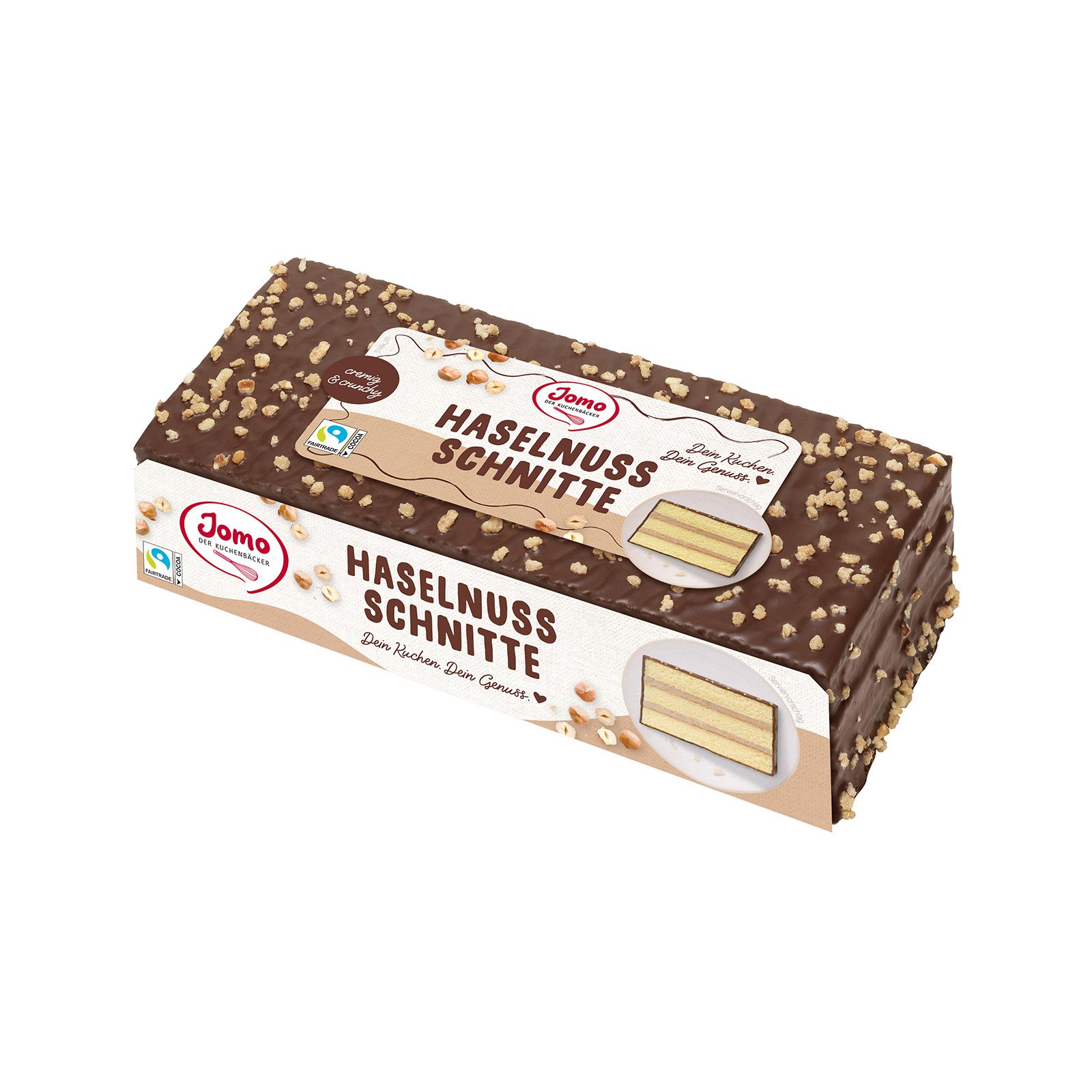 Jomo Haselnuss Schnitte