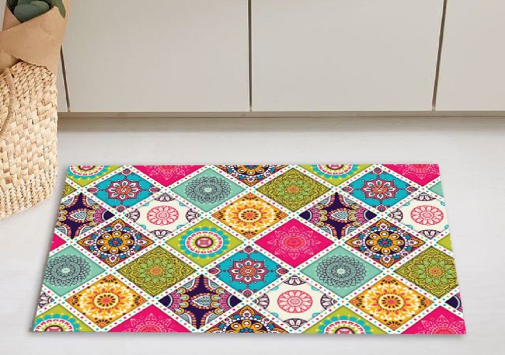 Mani Textile TPS_MULTI_00 - Tapis de cuisine Coloré