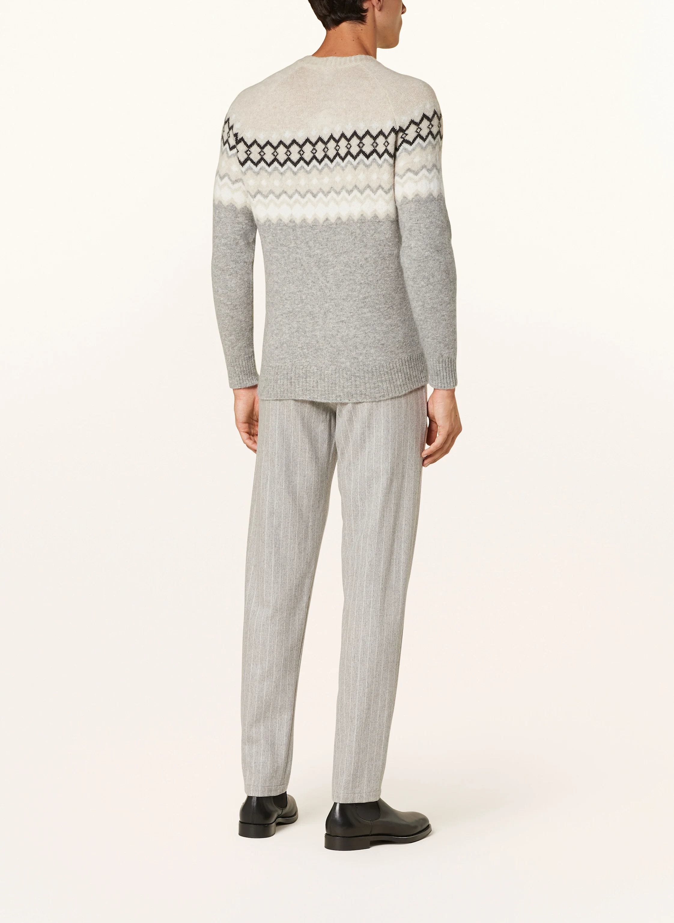 eleventy Flanellhose im Jogging-Stil Extra Slim Fit