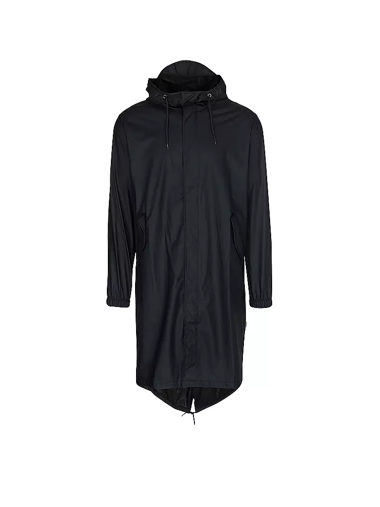 RAINS Parka - Regenjacke blau
