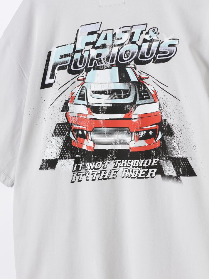 Camiseta estampada Velozes e Furiosos - Universal - Lead