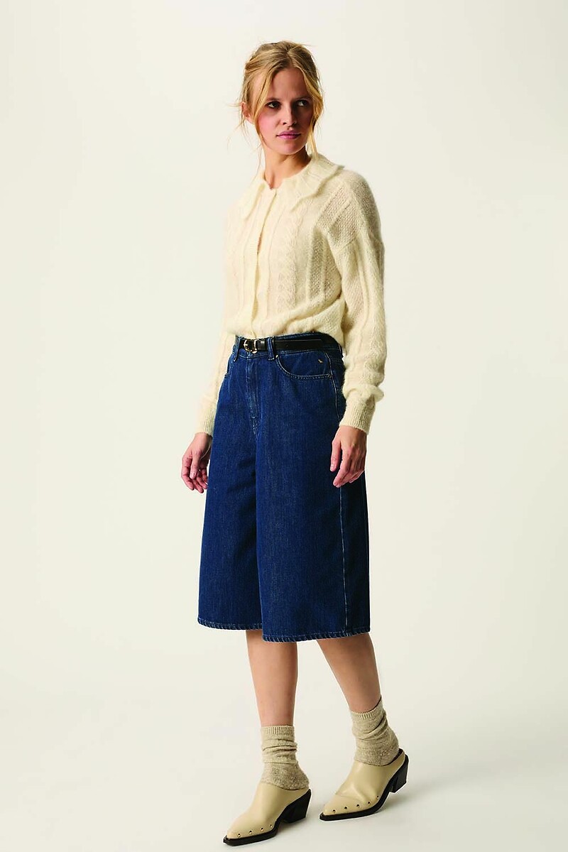 DES PETITS HAUTS<br>Colete com gola Claudine, CAPUCINE