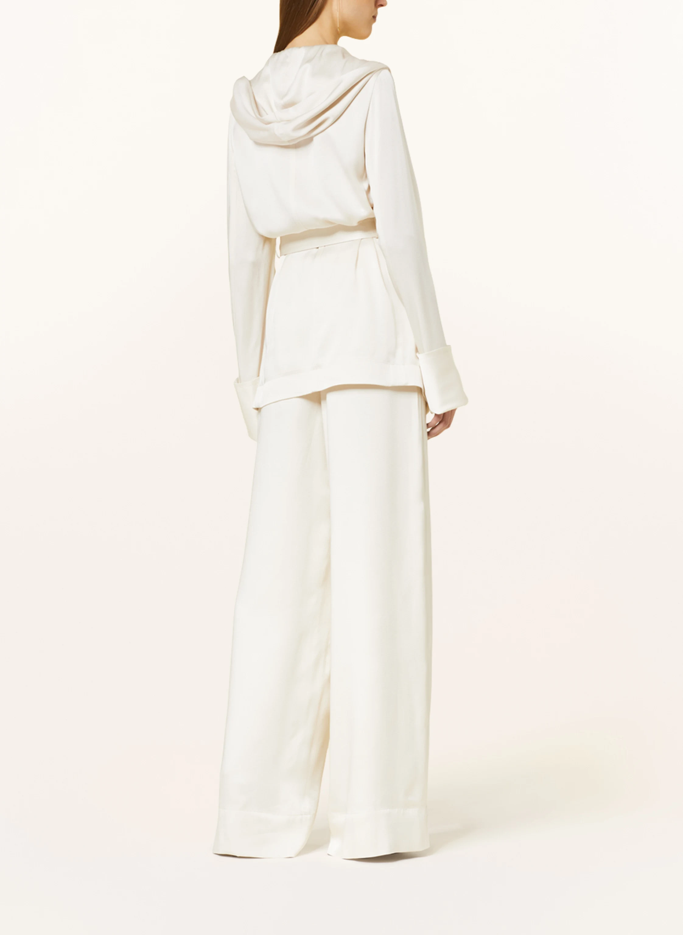 SAINT LAURENT Marlenehose aus Satin