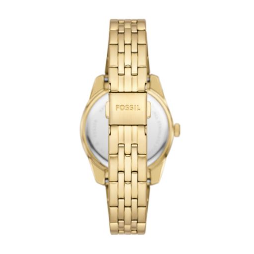 Fossil Scarlette ES5338 Dameur, Gold, 32 mm