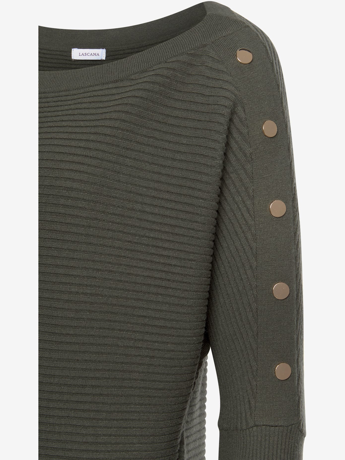 Pull long avec encolure en u