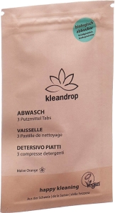 KLEANDROP Abwaschreiniger, 3 Stück