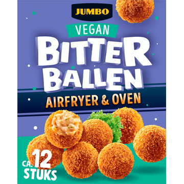 Jumbo Vegan Bitterballen Airfryer & Oven ca. 12 Stuks