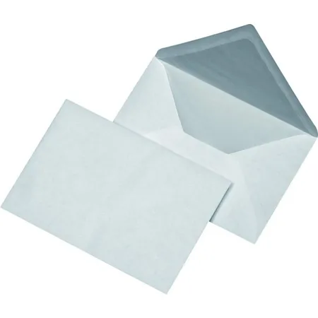 MAILmedia 20 Briefumschläge DIN B6 Kuvert mit Seidenfutter