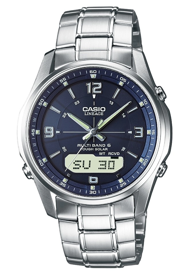Casio Herrenuhr Blau LCW-M100DSE-2AER