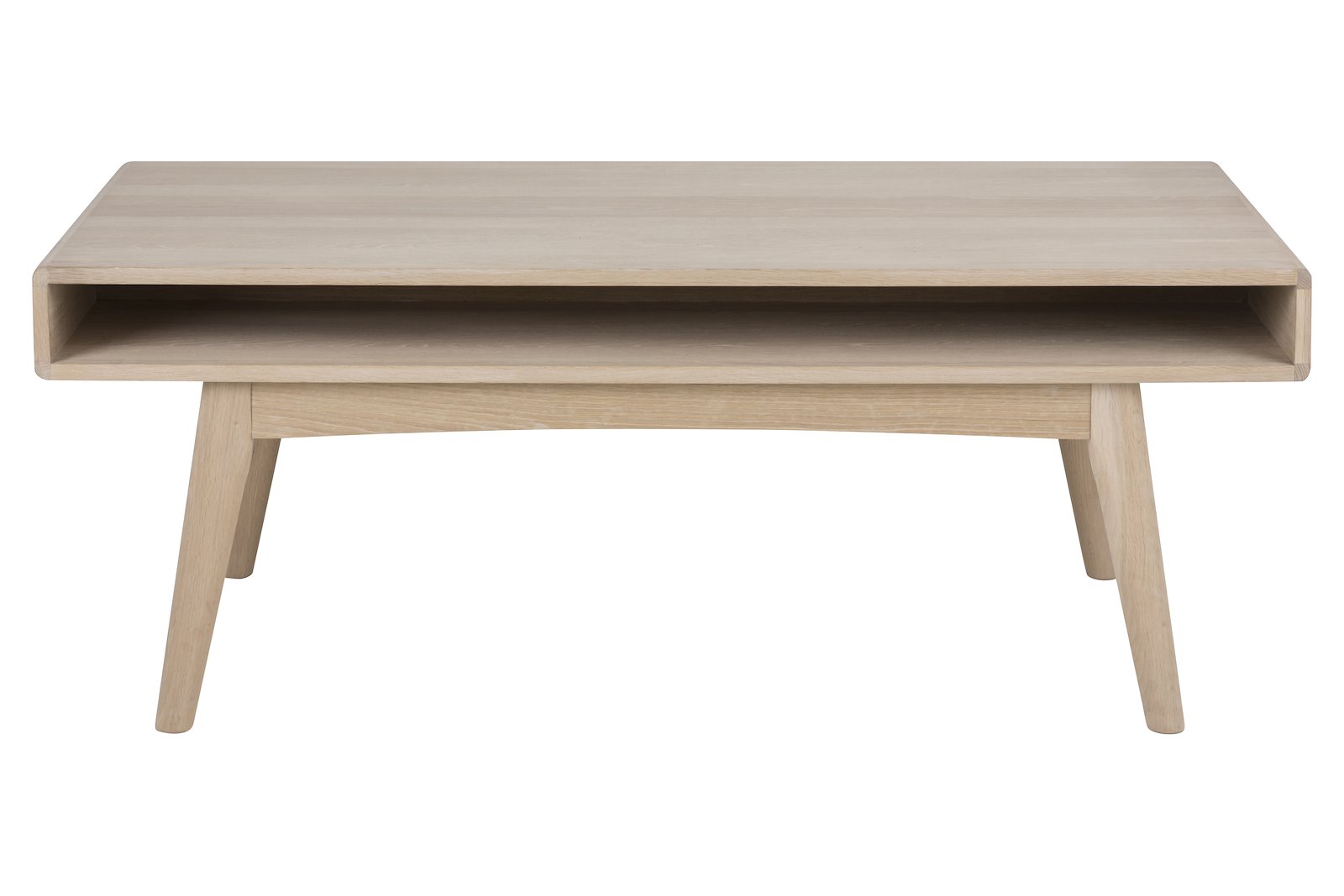 Marte sofabord Hvitpigmentert oljet eikefiner. 130x70cm.