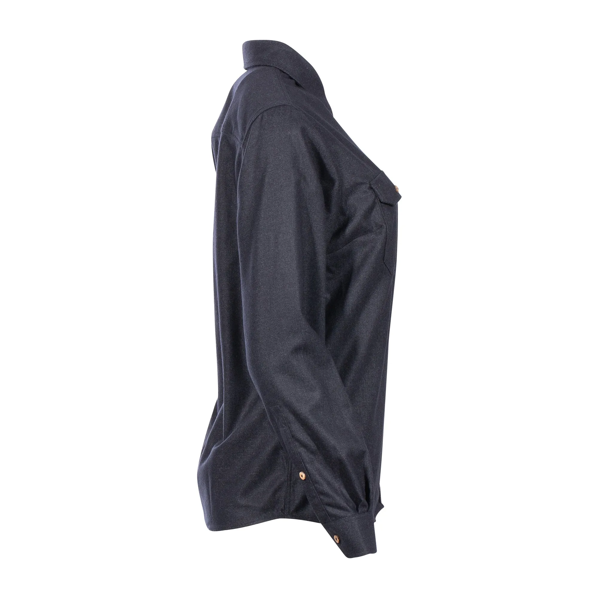 Aclima -  Aclima Hemd LeisureWool ReBorn dark grey melange Frauen
