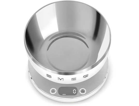 SMEG - Balance de cuisine KSC01WHMWW Blanc Mat
