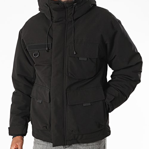 Parka Capuche Noir