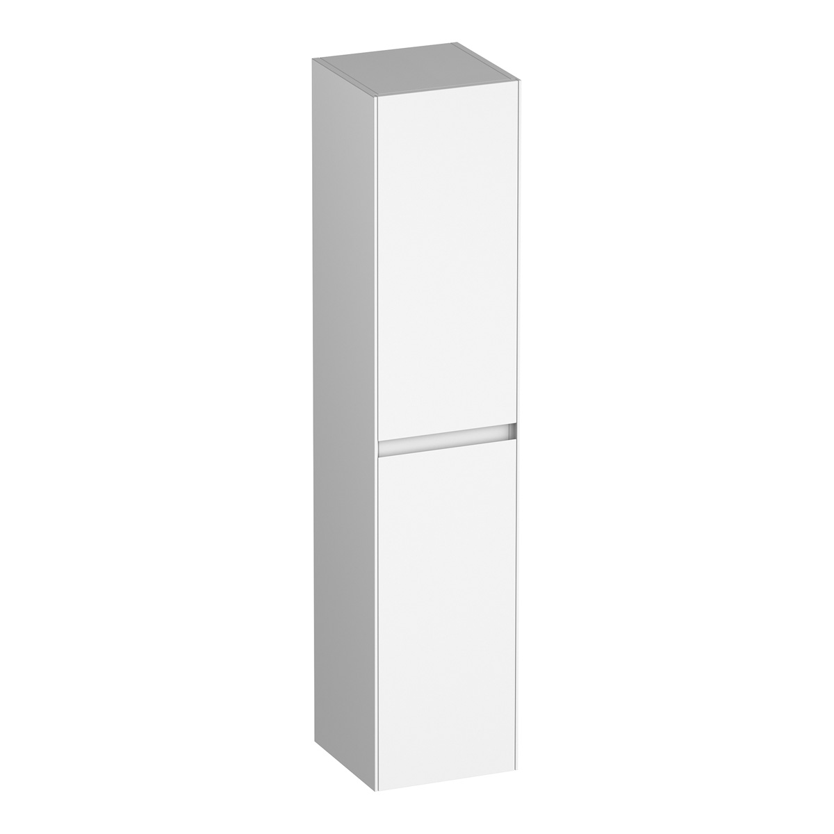Brauer Inspire kolomkast 160cm links- of rechtsdraaiend wit glans