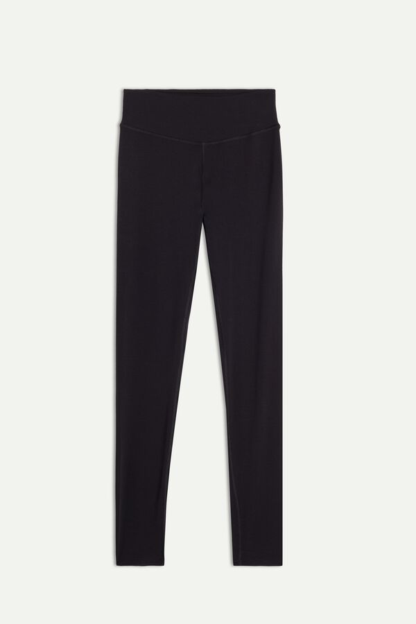 Leggings de modal em ação
