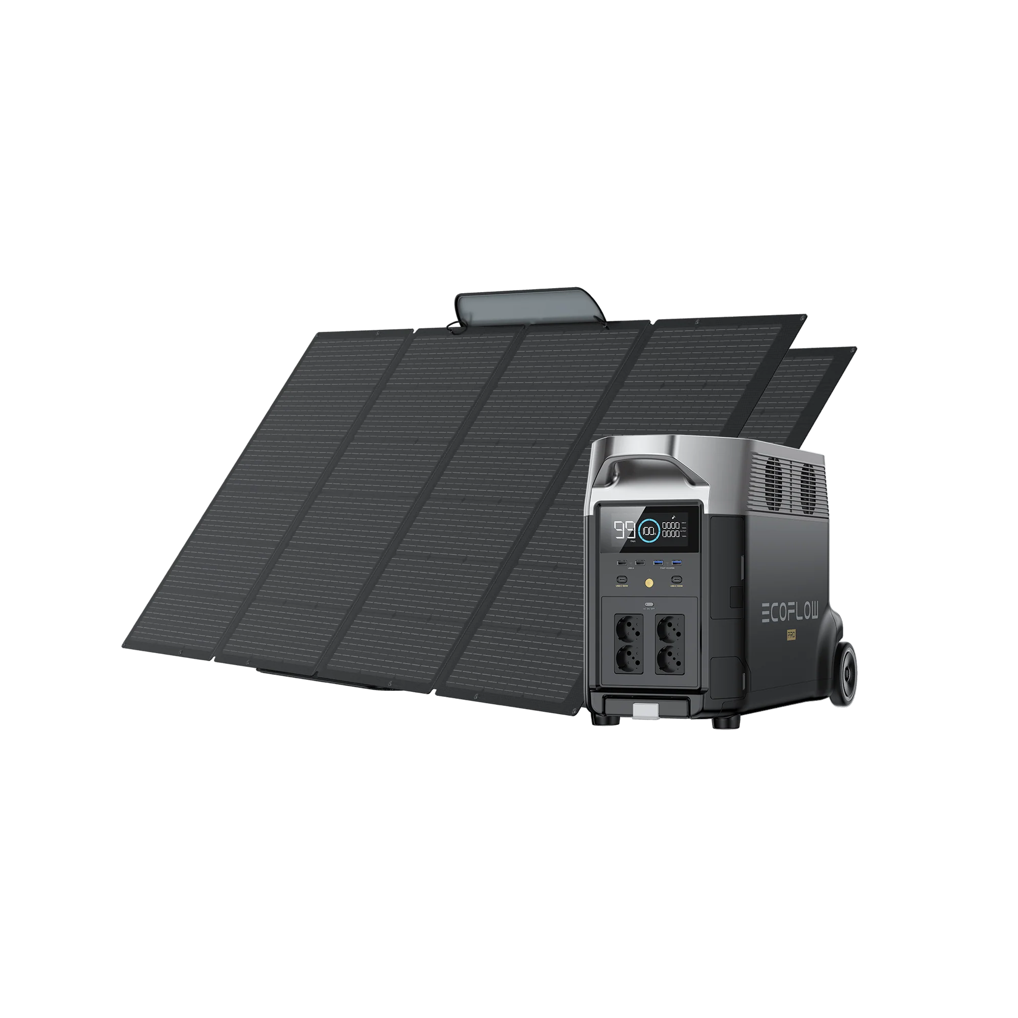 EcoFlow DELTA Pro Solargenerator (Tragbar PV400W)