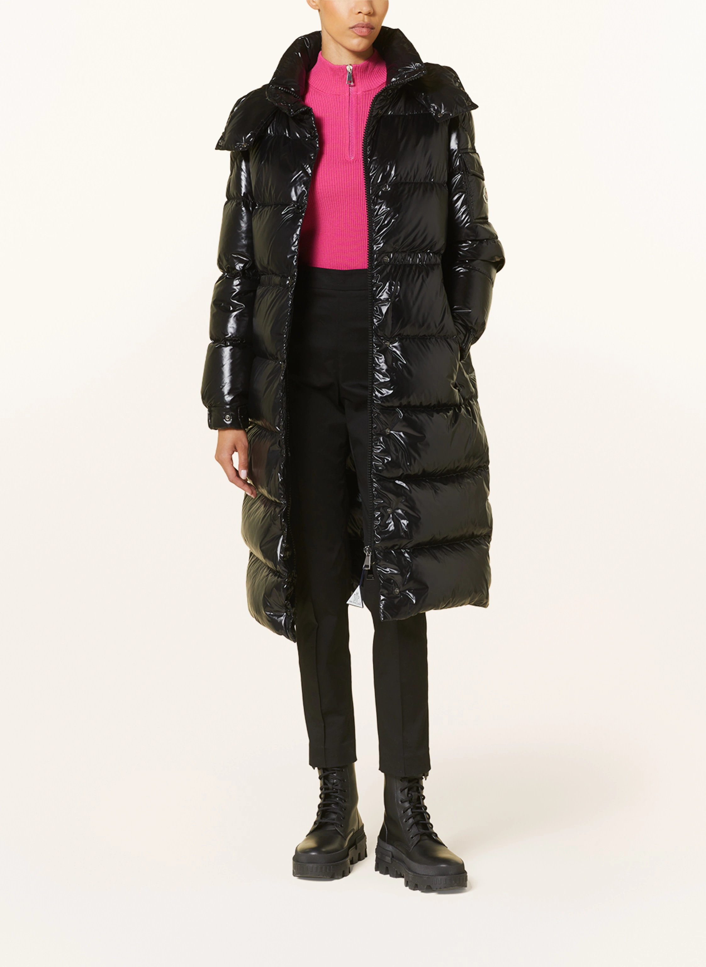 MONCLER Daunenmantel CAVETTAZ mit abnehmbarer Kapuze