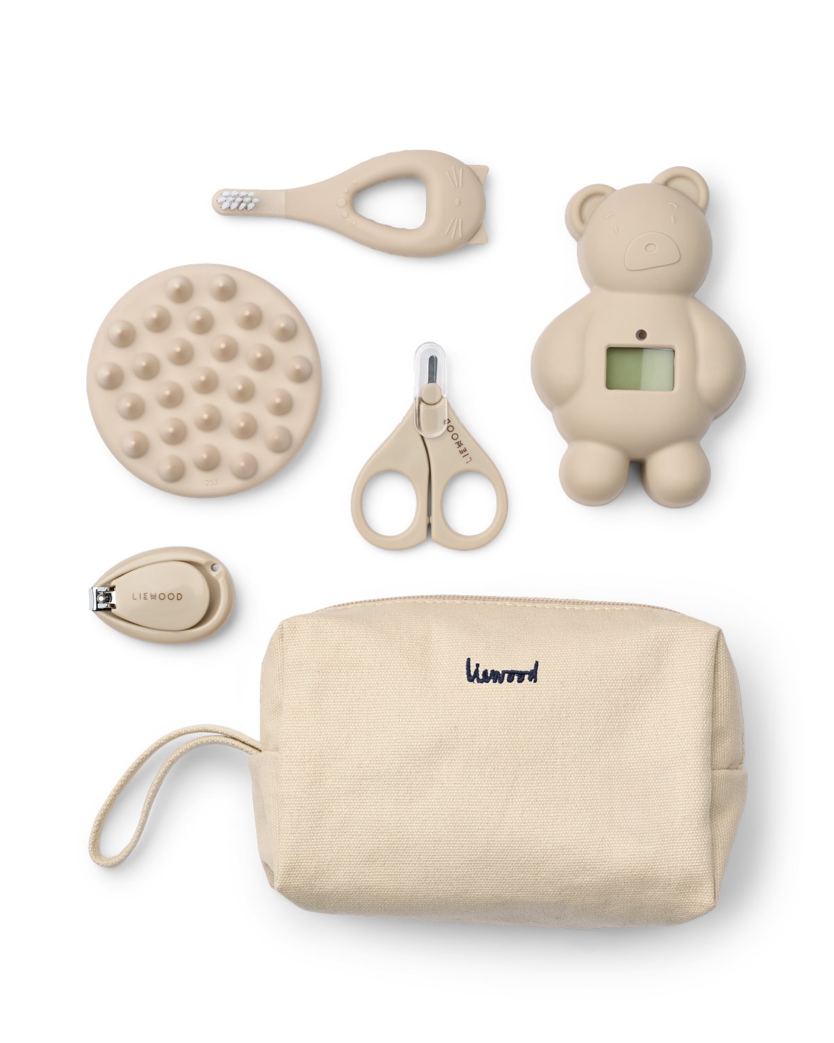 Pleiesett m/ Negleklipper 5pk – Fra Nyfødt + | Calista Baby Nursery Kit