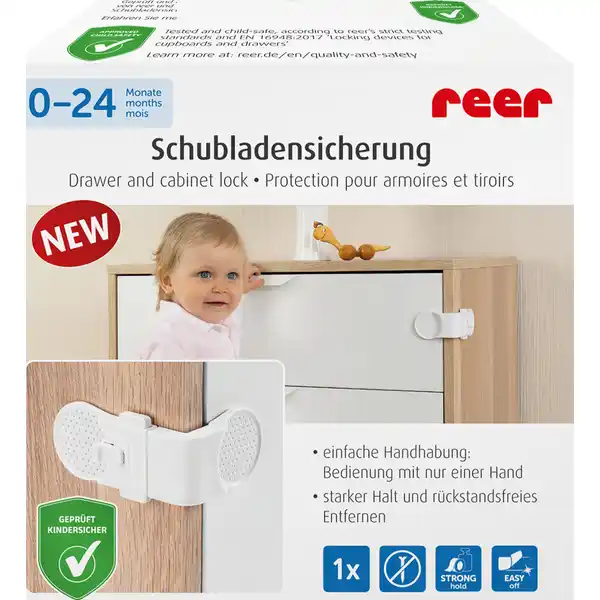Schrank- und Schubladensicherung