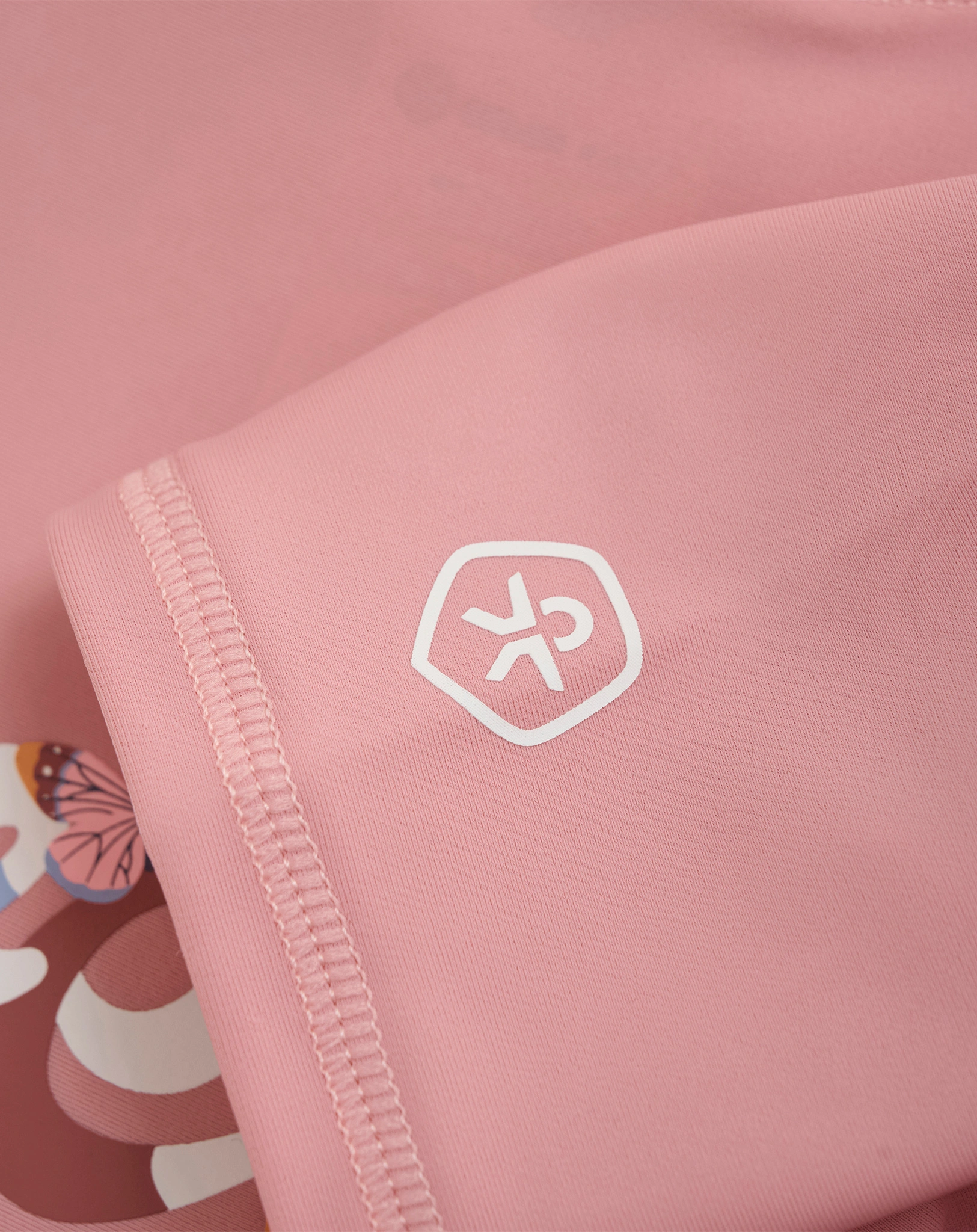Badeshirt LOVELY in brandied apricot