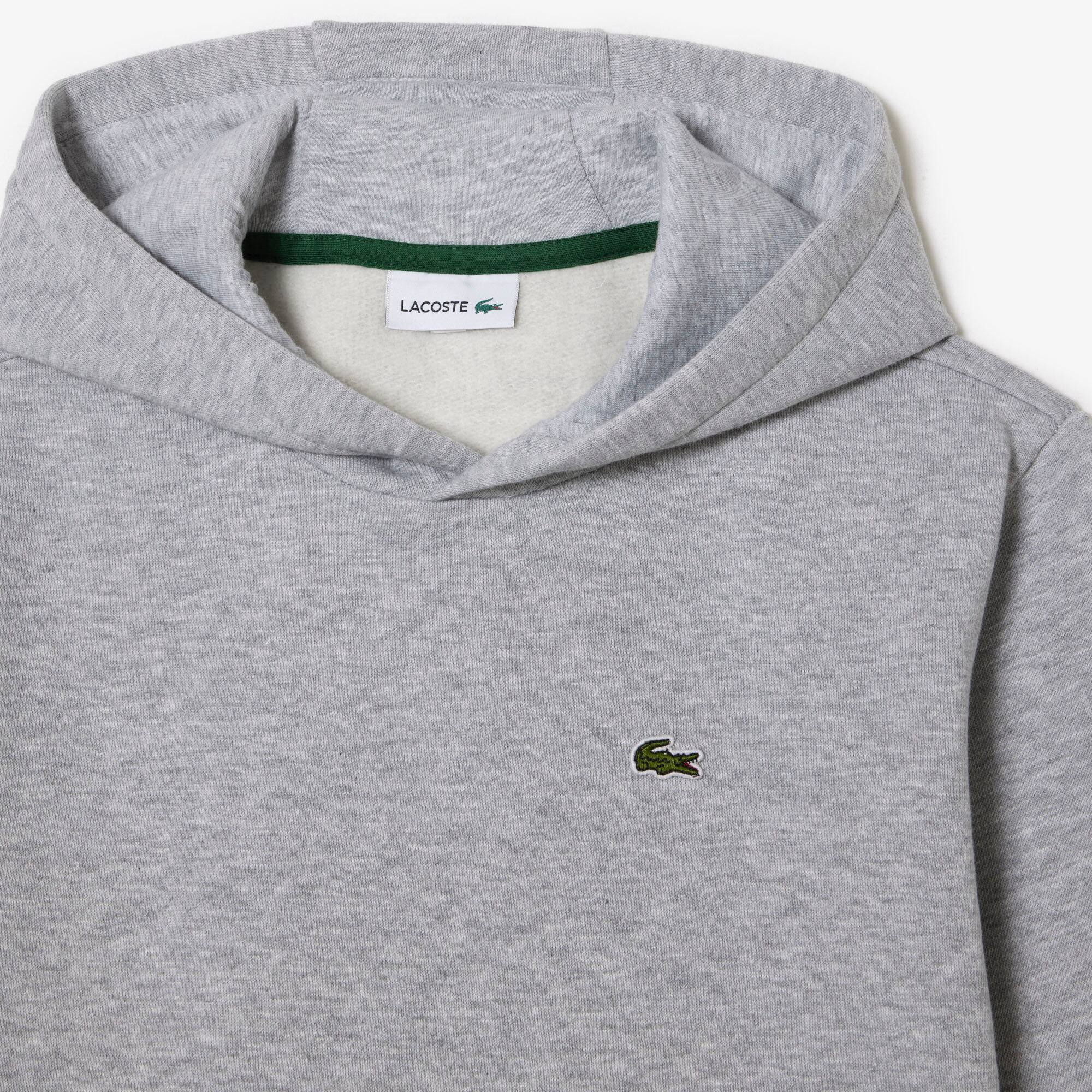 Kinder LACOSTE Hoodie aus Fleece Pullover & Sweatshirts - Grau - Lacoste - Kinder