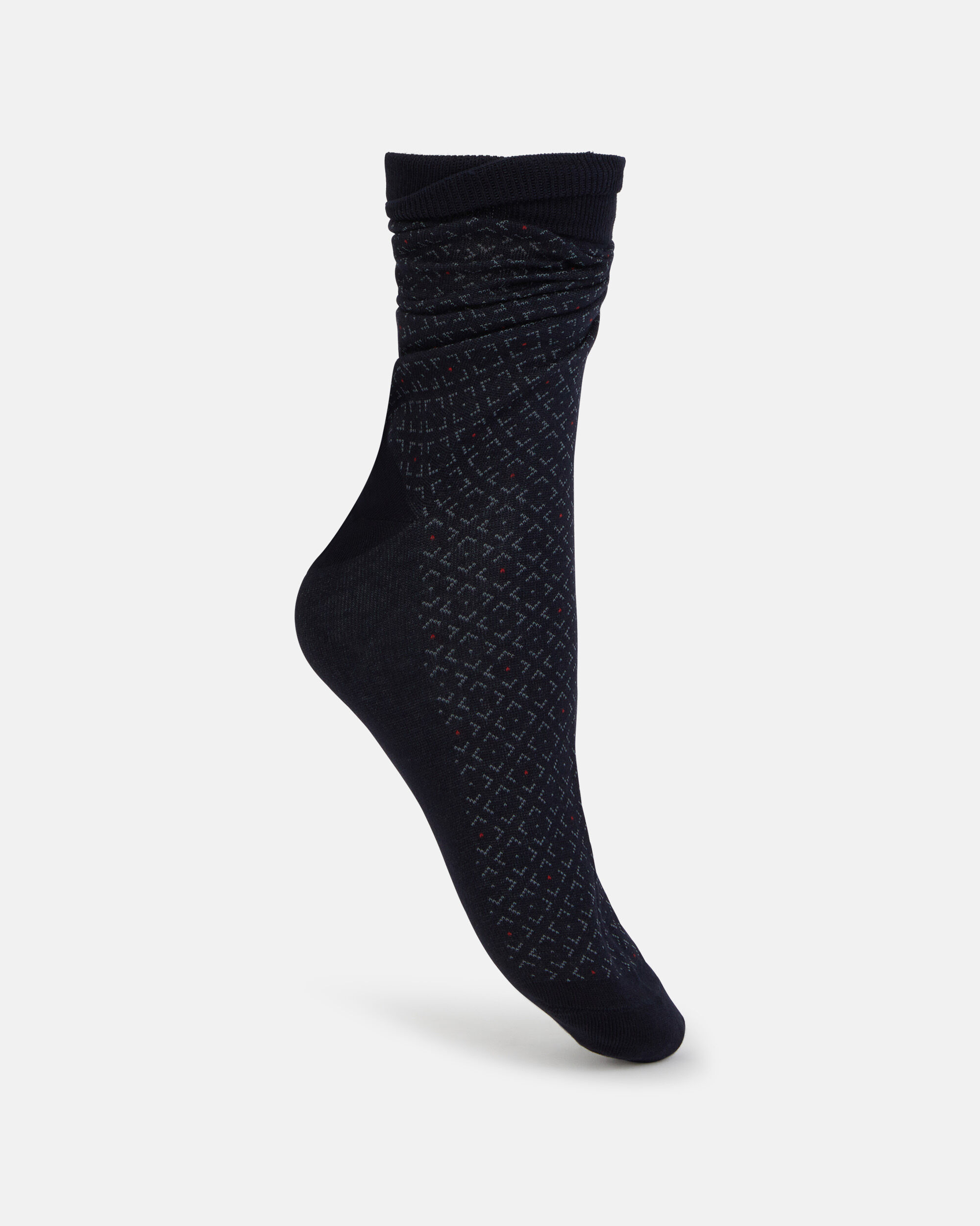 CHAUSSETTES LYAN Bleu rouge