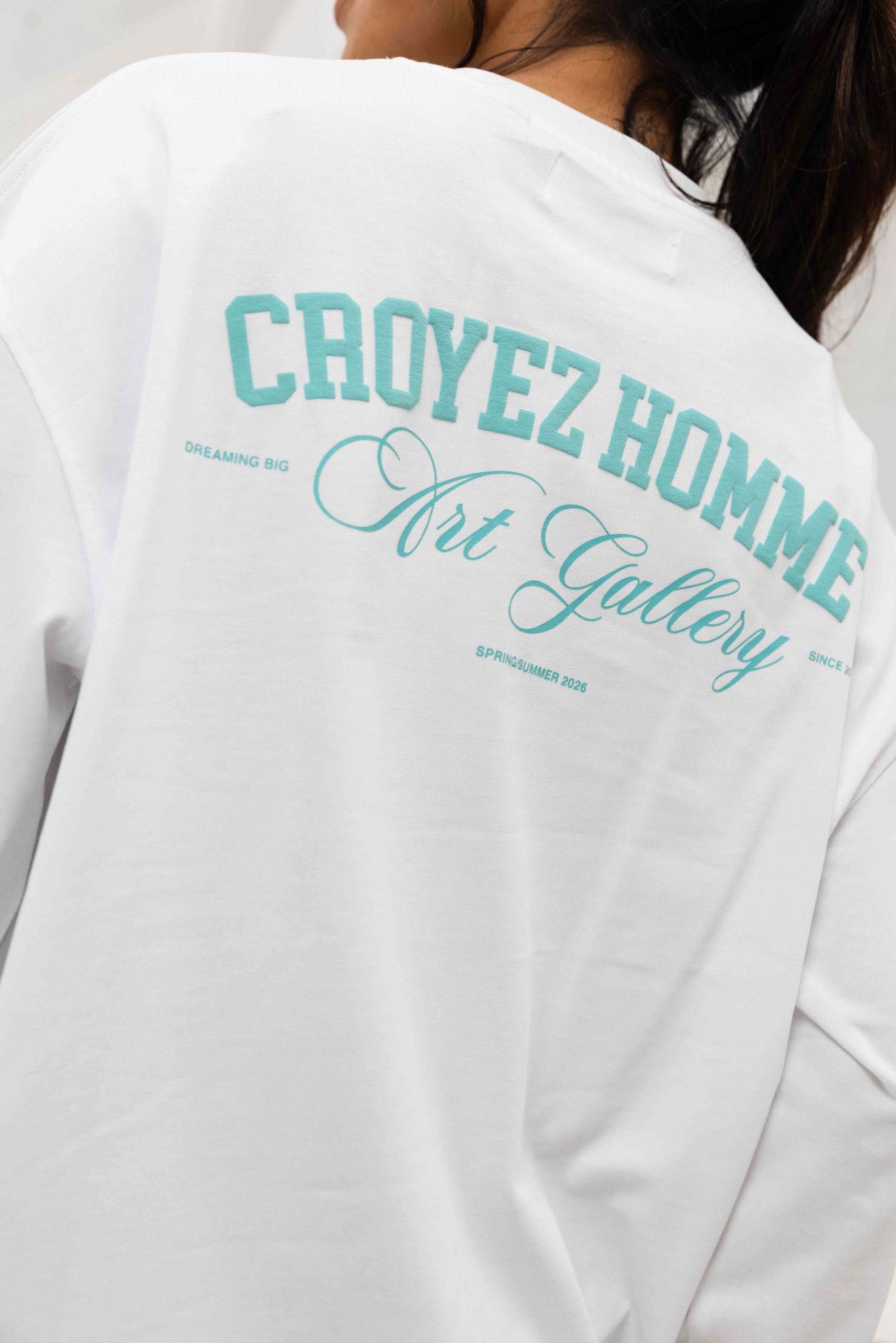 Croyez Art Gallery Longsleeve Dames Wit