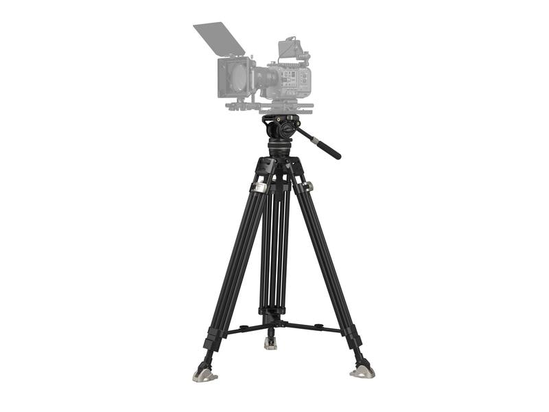 Smallrig Stativ FreeBlazer Kit Hochbelastbares Carbonfaser-Stativ mit professionellem Fluidkopf
