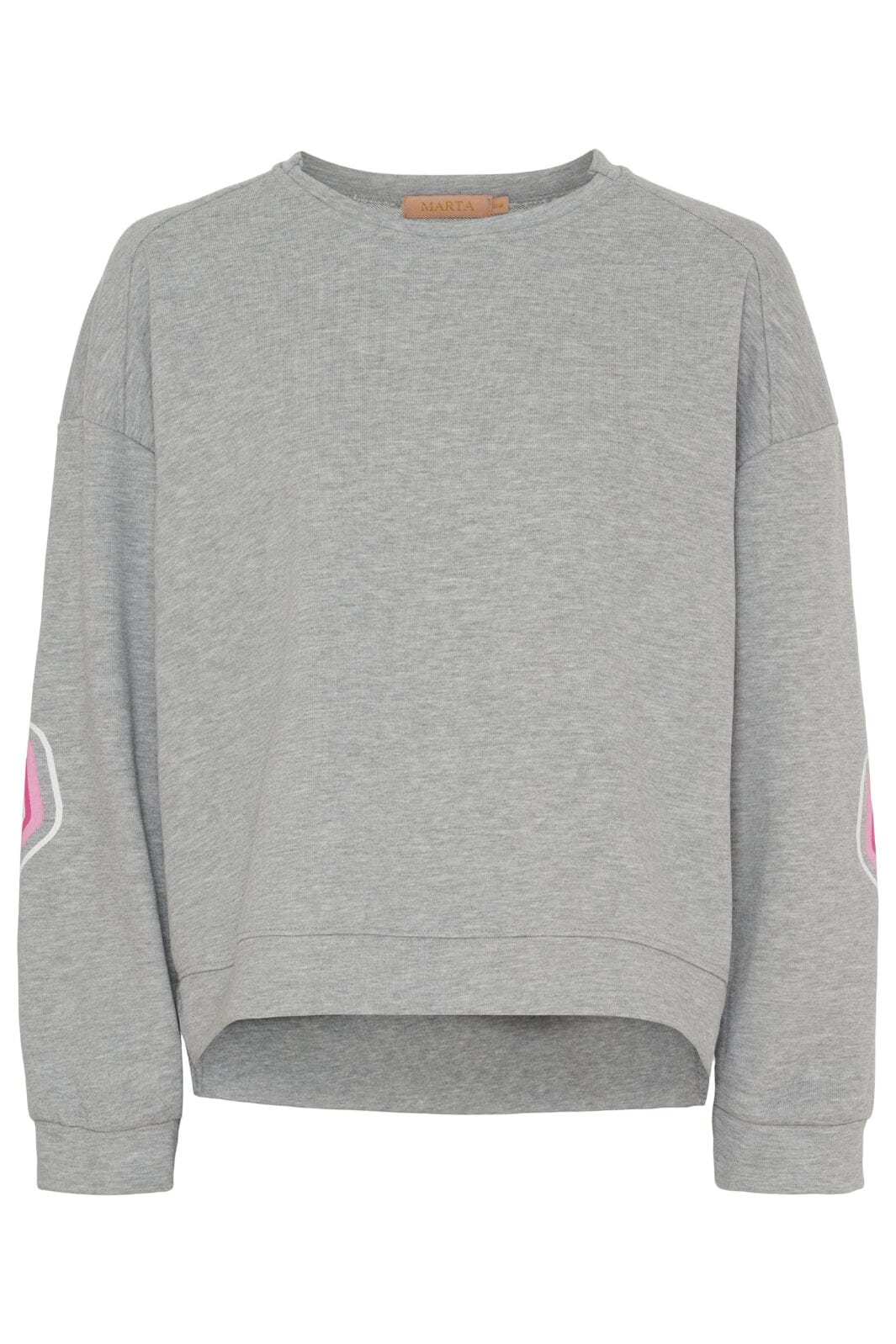 Marta Du Chateau Mdcnadine Sweatshirt 69407 light grey